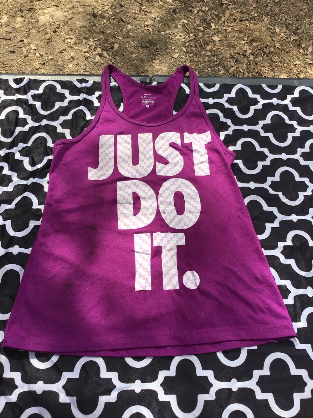 Nike Women’s Magenta 'Just Do It.' Racerback Tank